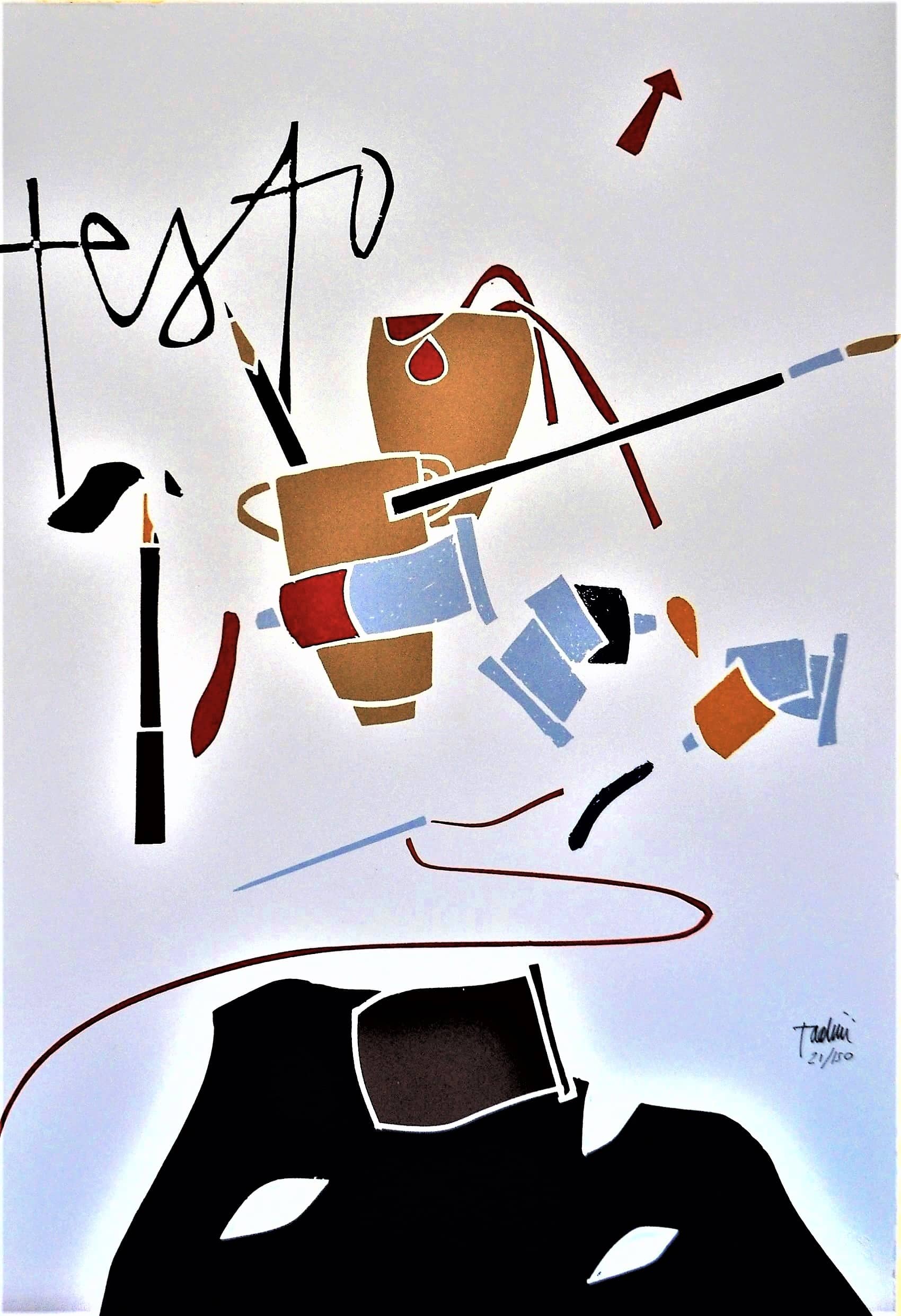 EMILIO TADINI - "Testo"