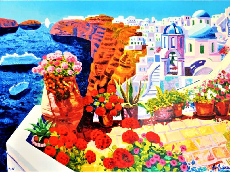 ATHOS FACCINCANI - "Un sogno di luce intorno a Santorini"